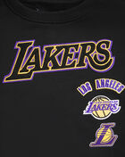 PRO STANDARD Los Angeles Lakers Retro Classic Fleece Crewneck BLLC56215-BKY Black 2