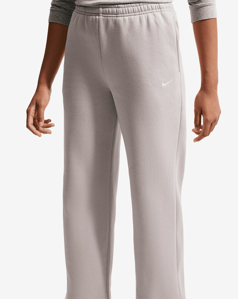 Nike Big Kids' NSW Studio Fleece Open-Hem Pants IM4973-211 Brown 4