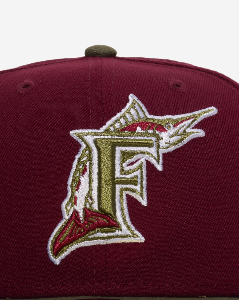 New Era 59Fifty Florida Marlins Fitted Hat 70993511 Red 2