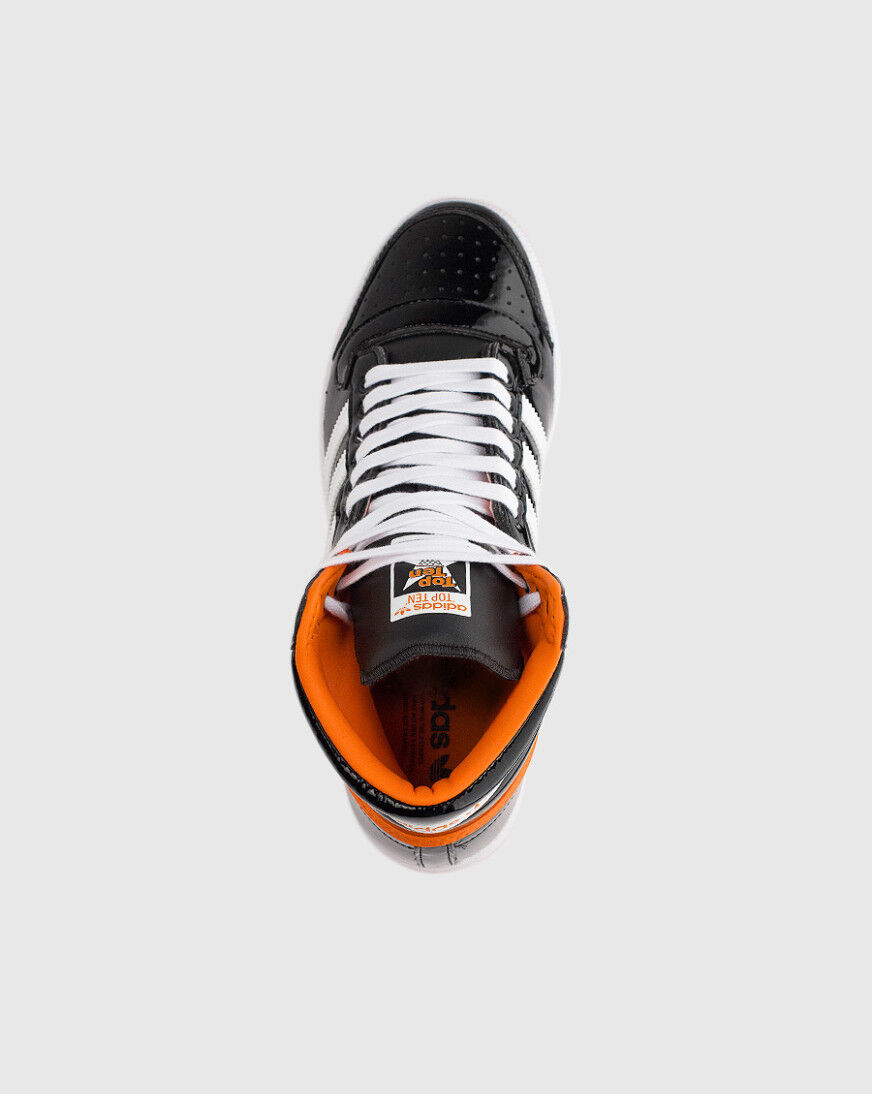 adidas top ten black and orange