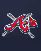Atlanta Braves Mash Up Rib Fleece Crewneck