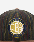 New Era 59Fifty Brooklyn Nets Herringbone 2-Tone Fitted Hat 60586712 Brown 2
