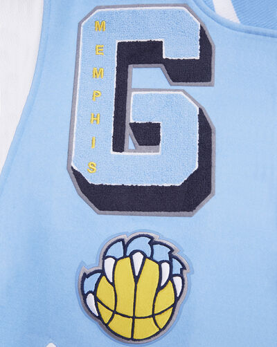 Memphis Grizzlies Mashup Rib Wool Varsity Jacket