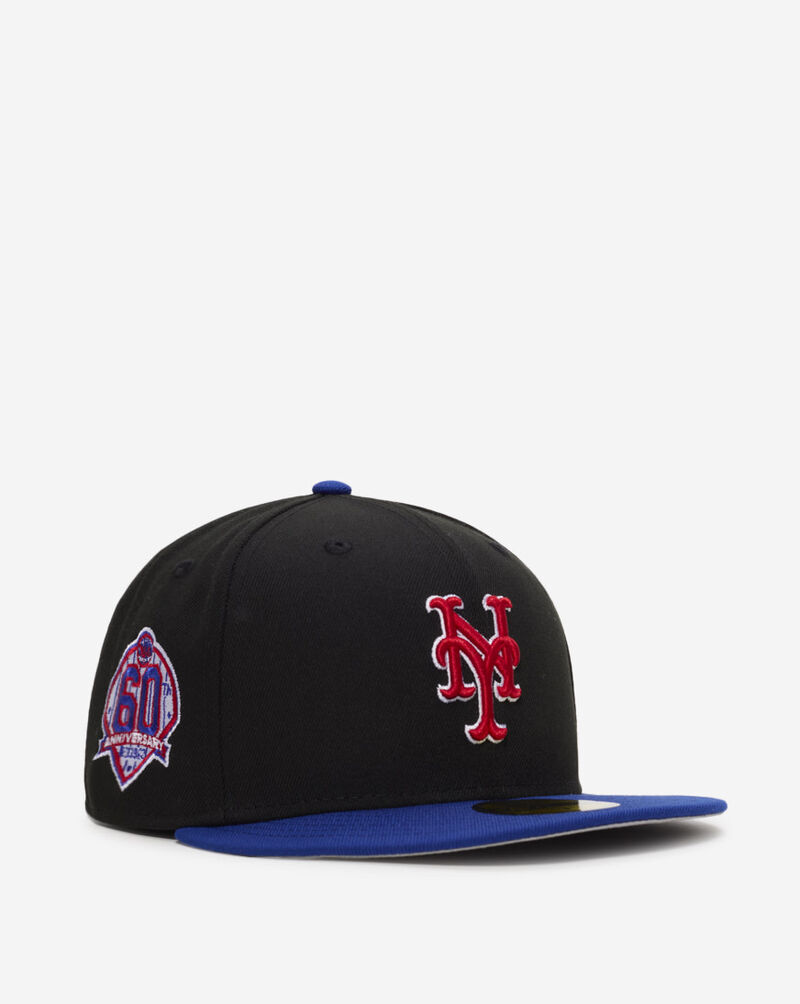 New Era 59Fifty Rare New York Mets Rare Fitted Hat 70947902 Black 1