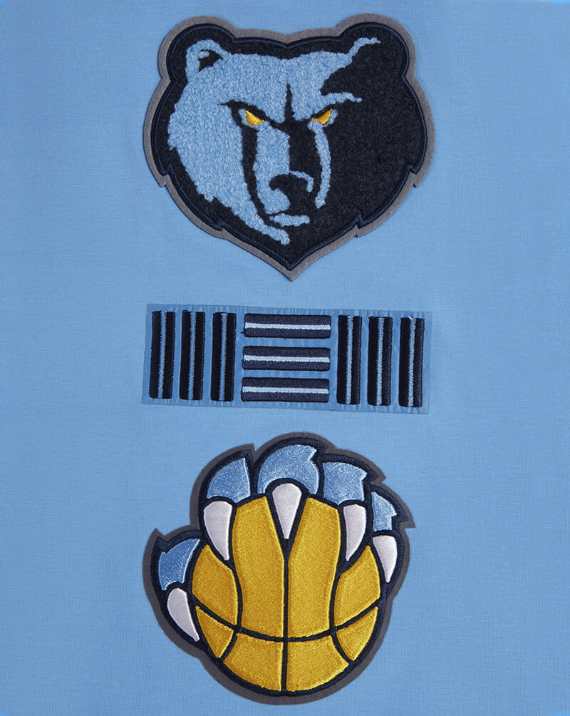 PRO STANDARD Memphis Grizzlies Retro Classic Striped Tee BMG158868-UNI Blue 2