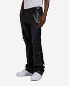 Smoke Rise Cargo PU Pants WP25693SNZ-BLK Black 1