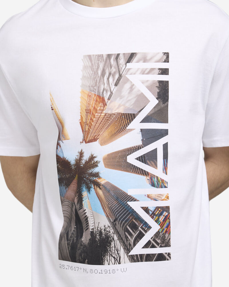 Graphic Tees Miami High-Rise Tee MTUS182-US-00220 White 3