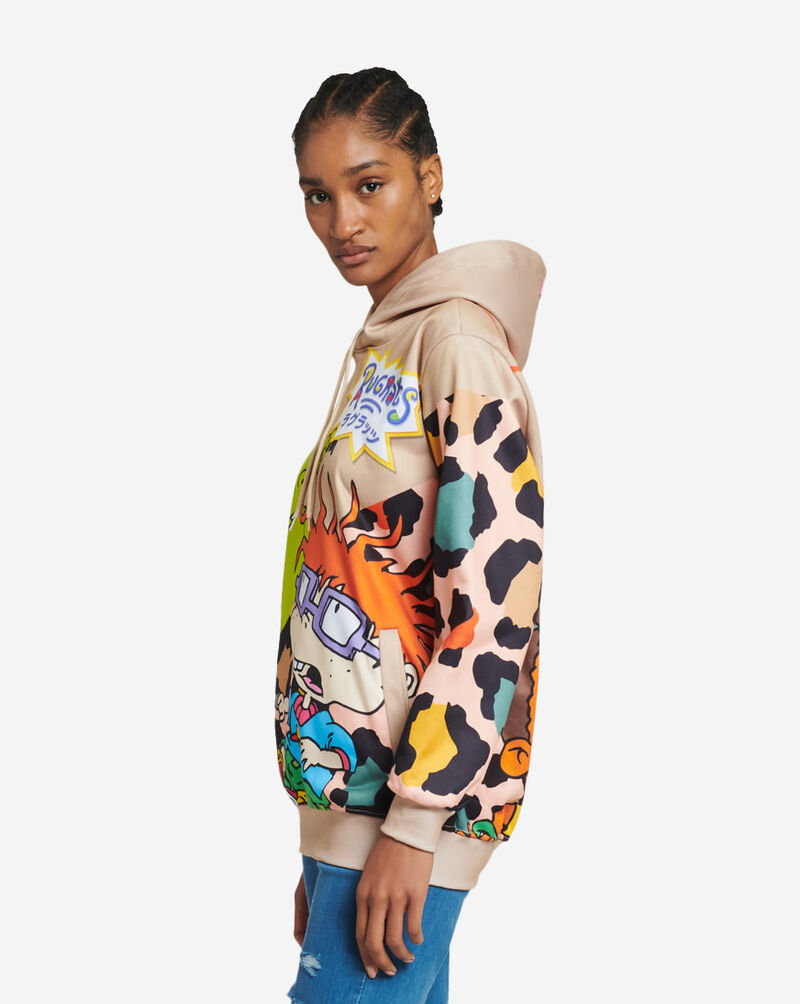 MEMBERS ONLY Rugrats Oversized Hoodie FNL090709-TAN Beige 2