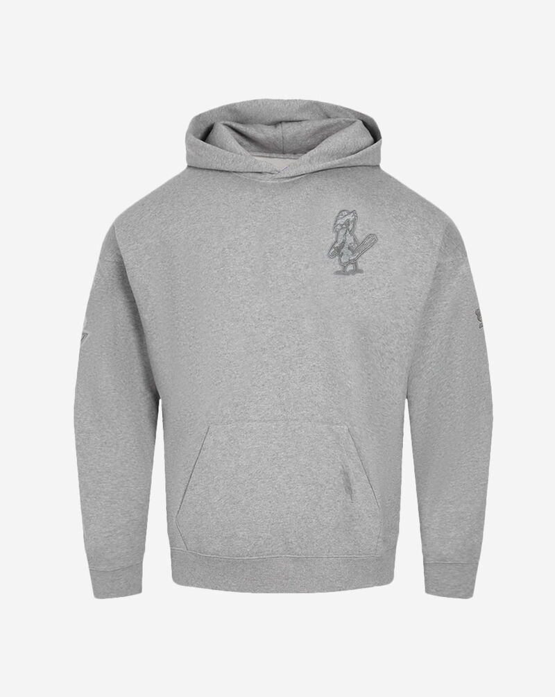 PRO STANDARD St. Louis Cardinals Retro Neutral Drop Shoulder Fleece Pull Over Hoodie LSC537757-DHG Grey 1