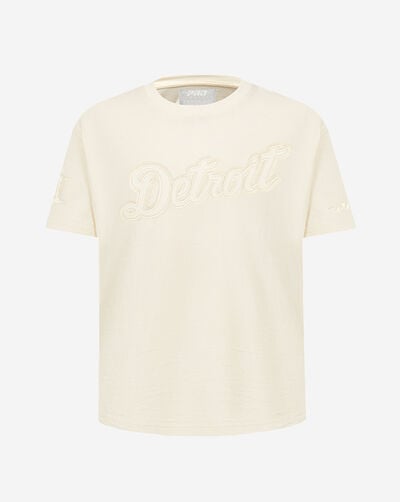 Big Girls' Detroit Tigers Neutral Boxy Tee