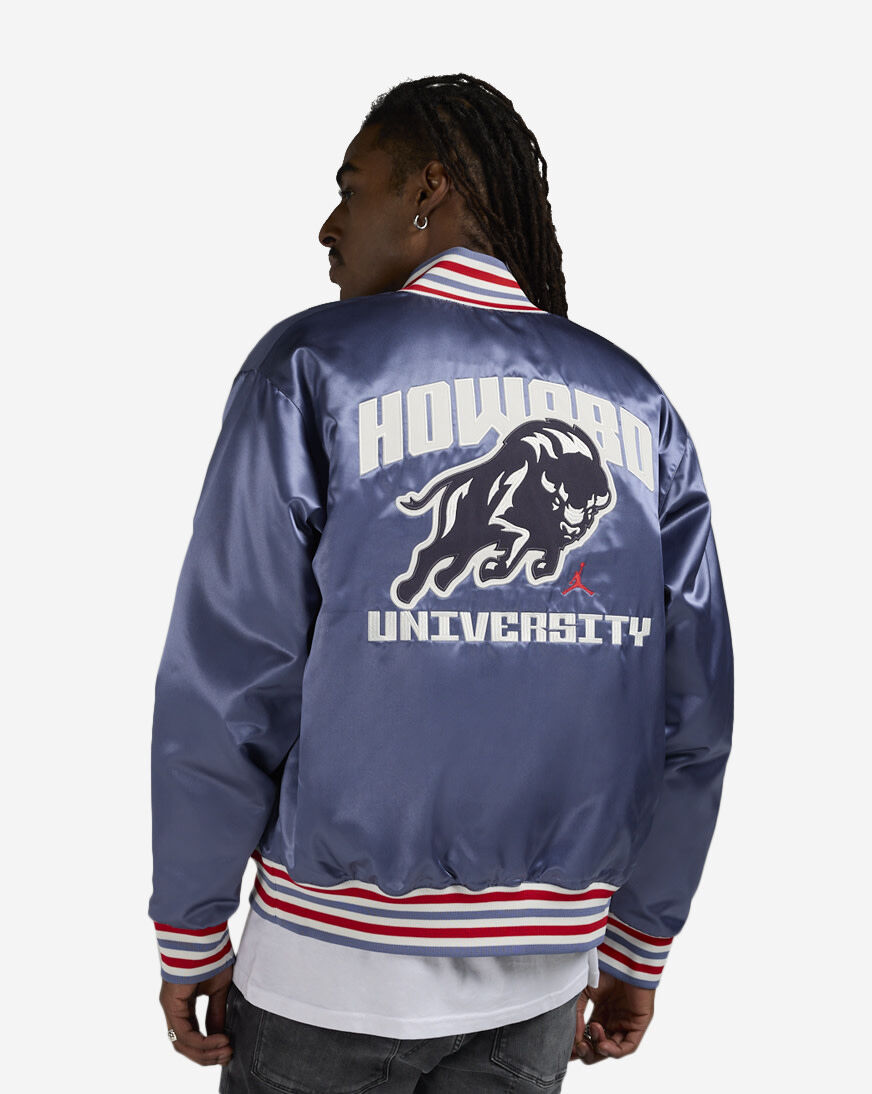 Shop Jordan Jordan MVP x Howard University Varsity Jacket IH0568