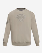 New York Knicks Neutral Drop Shoulder Fleece Crewneck
