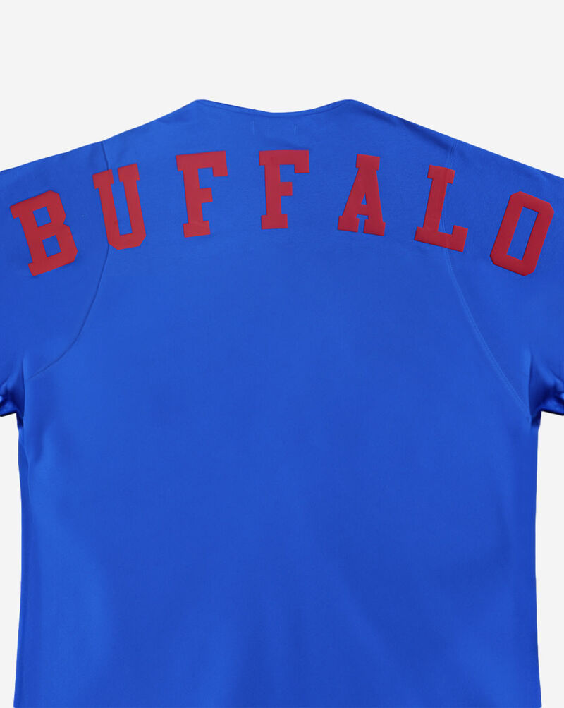 PRO STANDARD Buffalo Bills Wingspan Fleece Cropped Pull Over Hoodie FBBC410466-RYB Blue 2