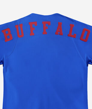Buffalo Bills Wingspan Fleece Cropped Pull Over Hoodie
