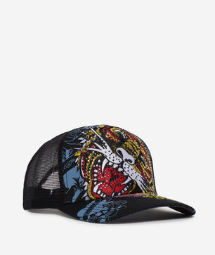 Tiger Head Trucker Hat