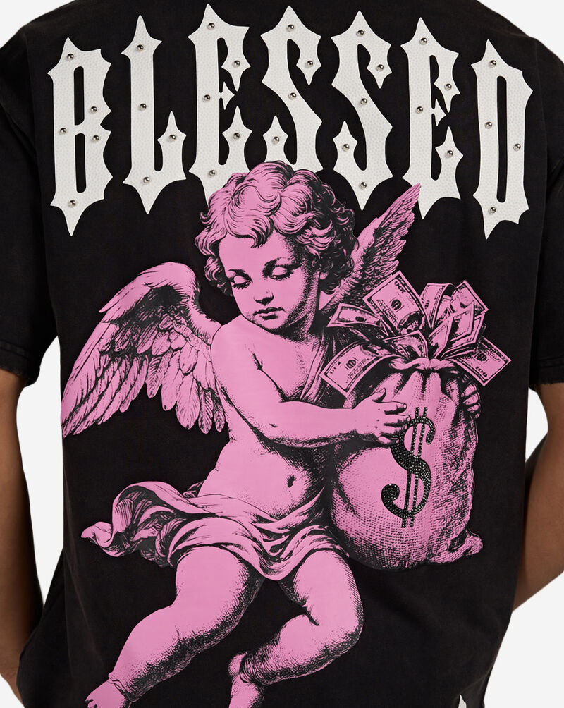 STREETZ IS WATCHIN Money Saint Tee SIW5298-BLK Black 3