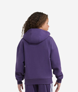 Kids' Silver Foil Logo Fleece Hoodie 