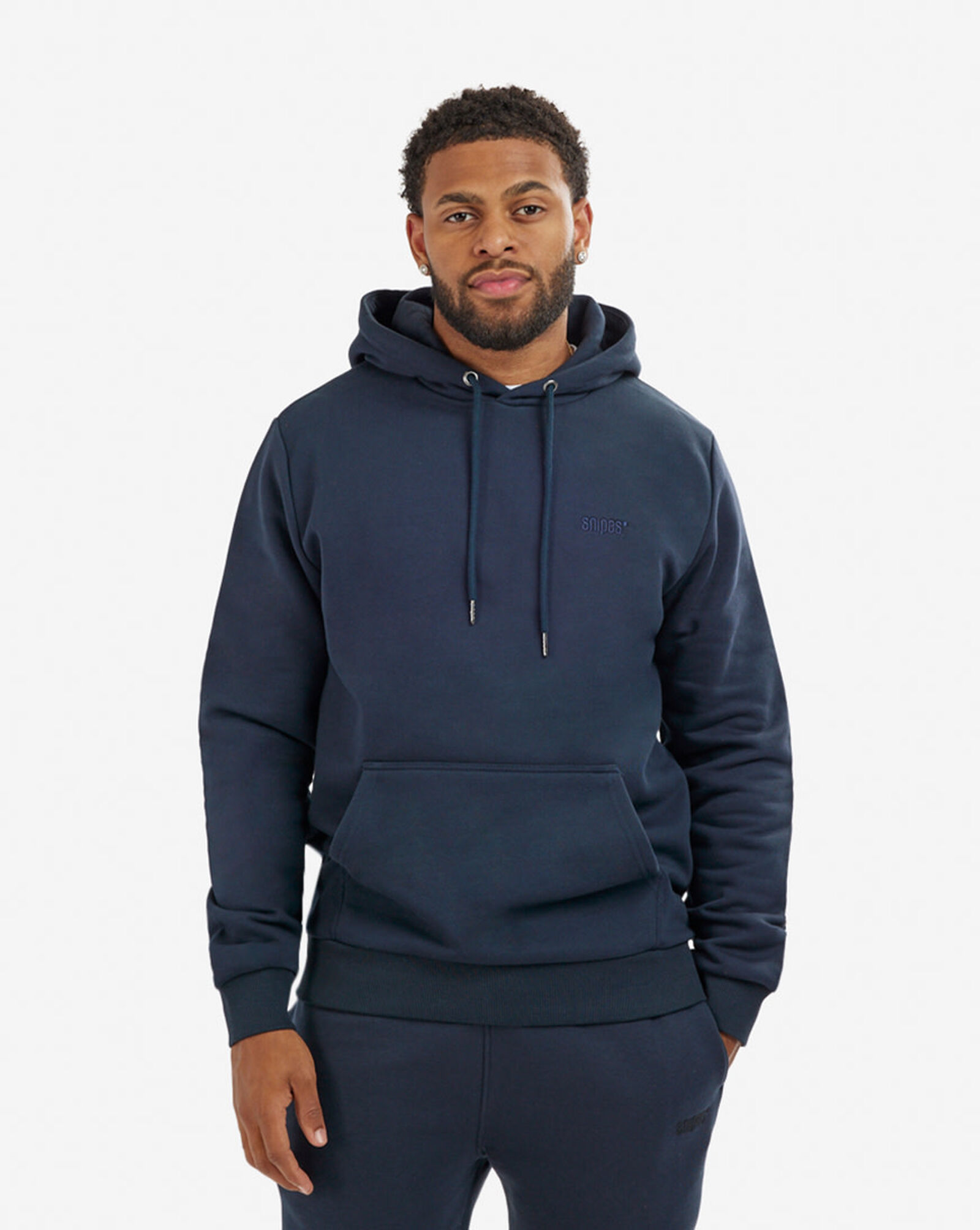 Shop SNIPES Small Logo Essential Hoodie SNQ322002M-NVY blue | SNIPES USA