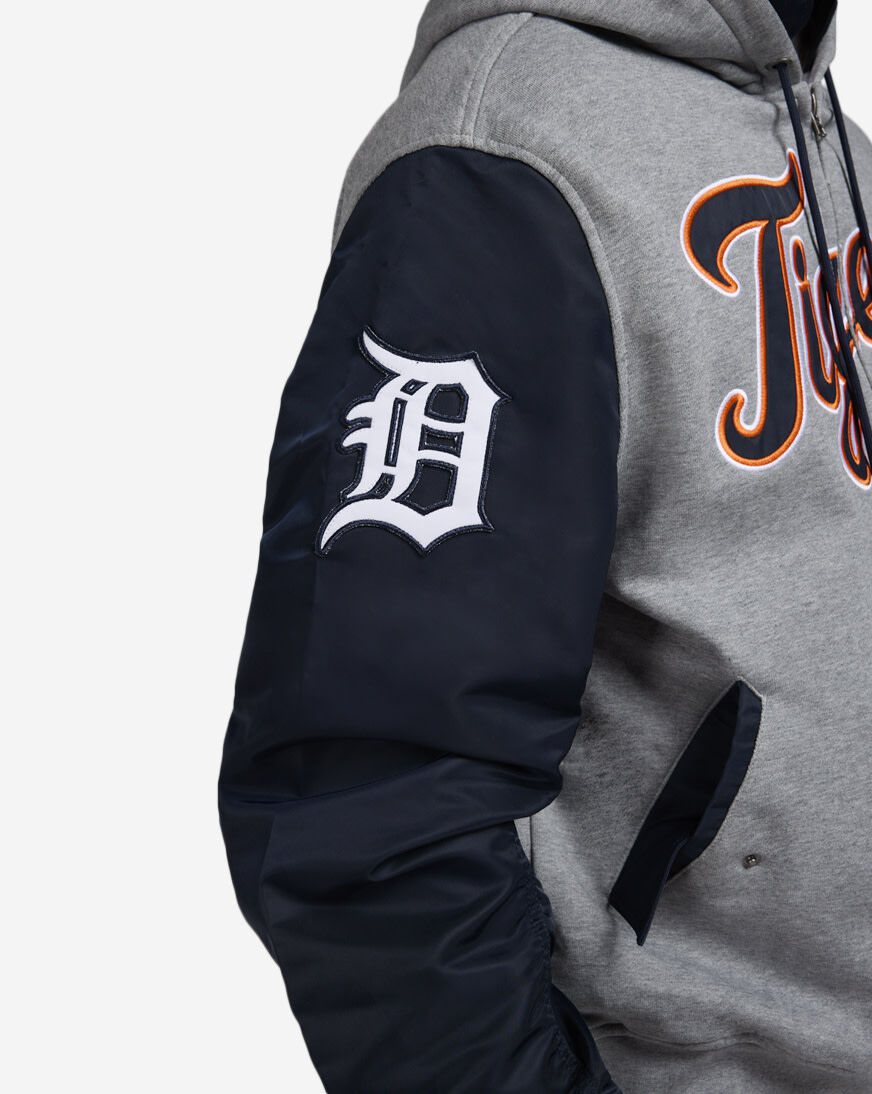 Shop New Era Alpha Industries Detroit Tigers Bomber Jacket