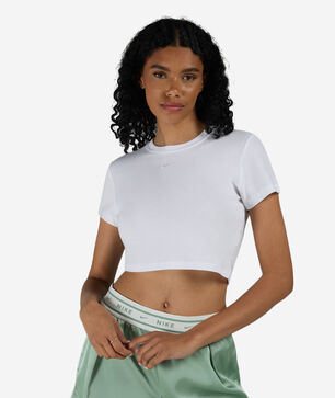 Chill Knit Cropped T-Shirt