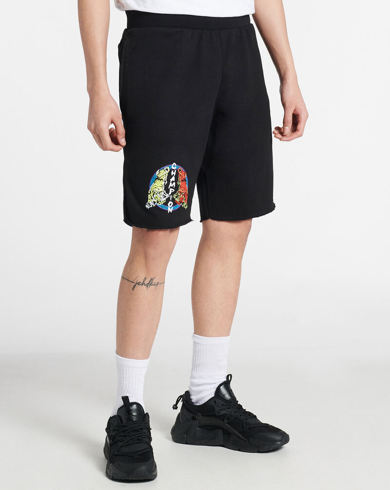 Champion Reverse Weave Cutoff Shorts 89597590876-BLK Black 1