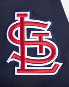 St. Louis Cardinals Classic Chenille Double Knit Short Sleeve Pull Over Hoodie