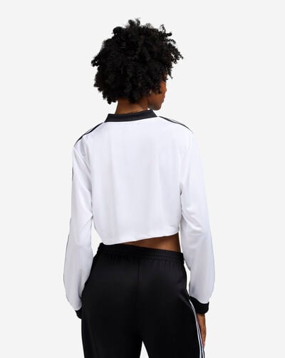 Adicolor Football Jacquard Crop Long-Sleeve Top Adicolor Football Jacquard Crop Long-Sleeve Top