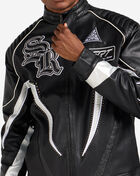 Smoke Rise Club Cricut Racing PU Jacket  WO26F588SN-BLK Black 3