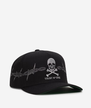 Trust No One Barbed Wire Twill Trucker