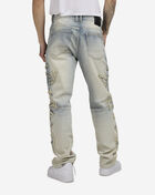 Smoke Rise Dystopia Flame Jean JP25126SN-BLU Blue 2