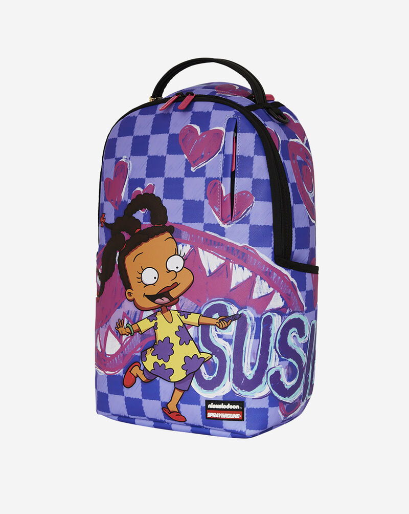 Sprayground Susie Crayon Shark DLXSV Backpack B7033 Multi 4
