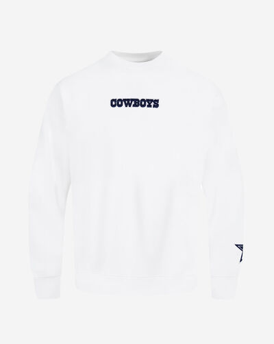 Dallas Cowboys Wingspam Drop Shoulder  Fleece Crewneck
