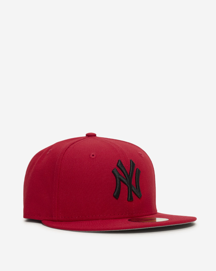Shop New Era 59Fifty New York Yankees Core Fitted Hat 60955997 red