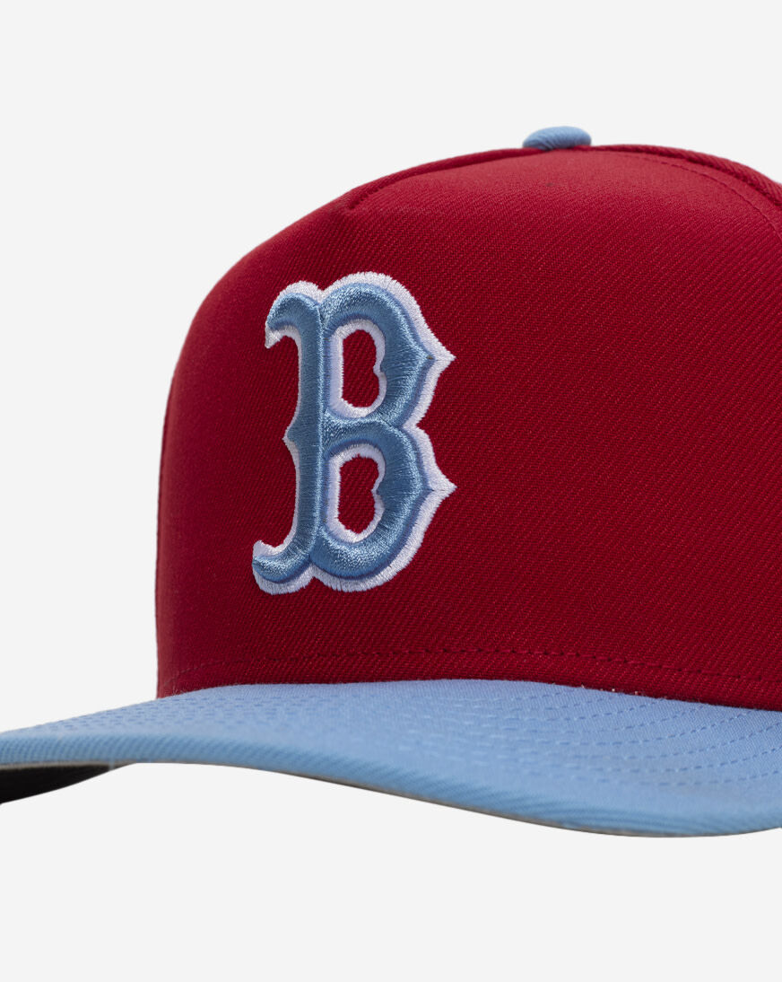 Shop New Era 9Fifty Boston Red Sox A-Frame Snapback Hat 70956185