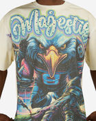 Majestik End Zone Eagle Tee TE26214-EGG cream 3