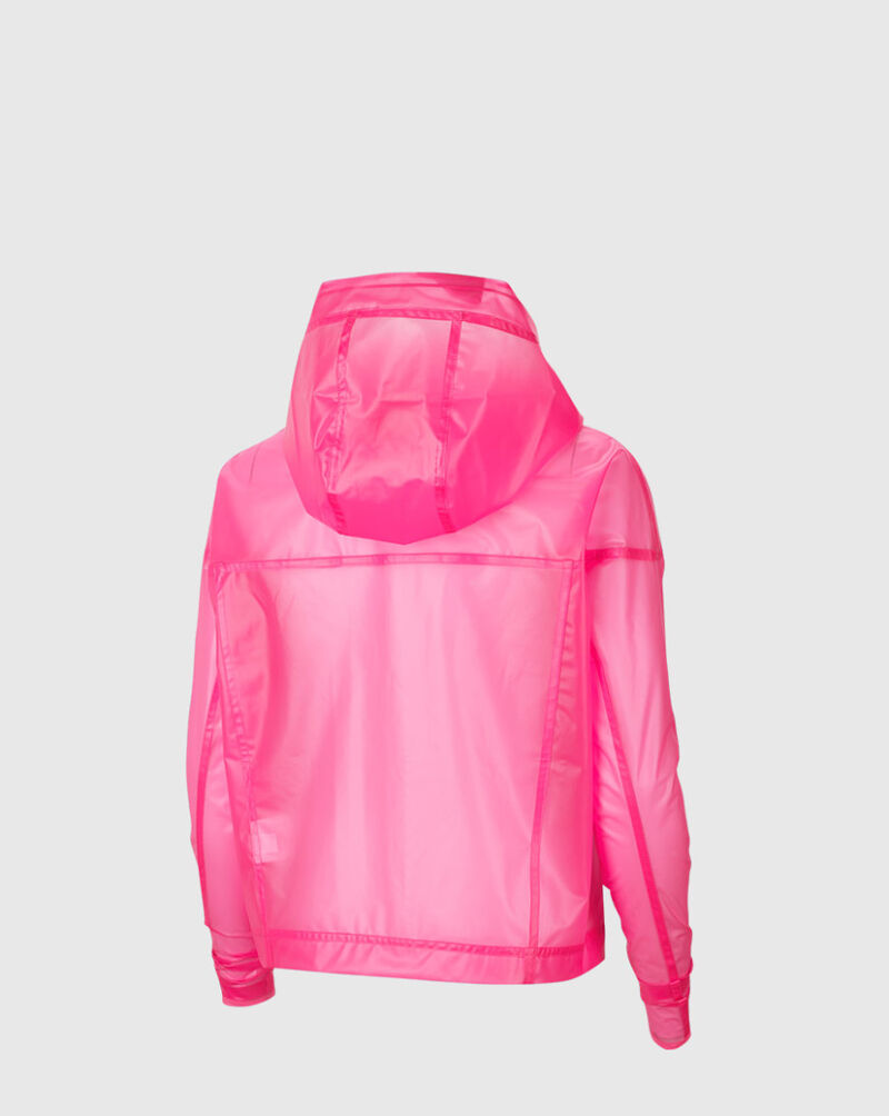 Nike NSW Transparent Jacket CU6578-607 Pink 2