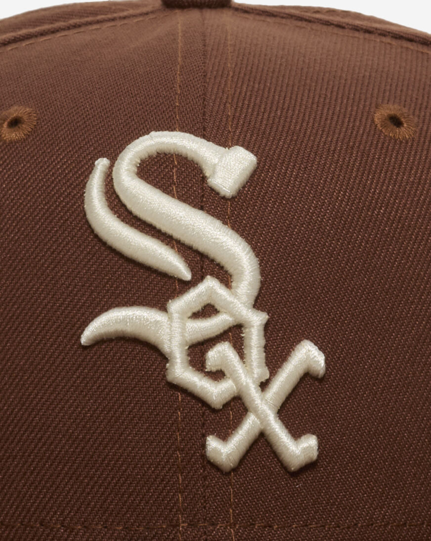 Shop New Era 59Fifty Chicago White Sox Fitted Hat 70958580 brown