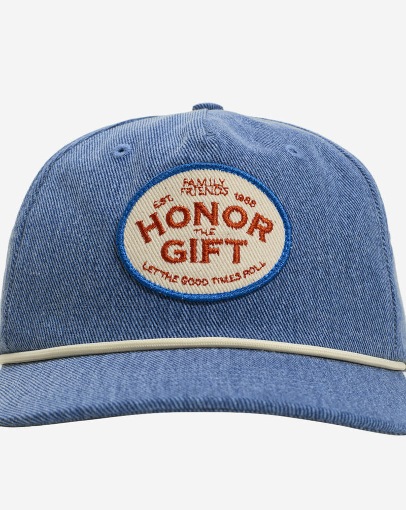 Honor The Gift Est 1988 Patch Trucker Cap  HTG250274-DNM Blue 2
