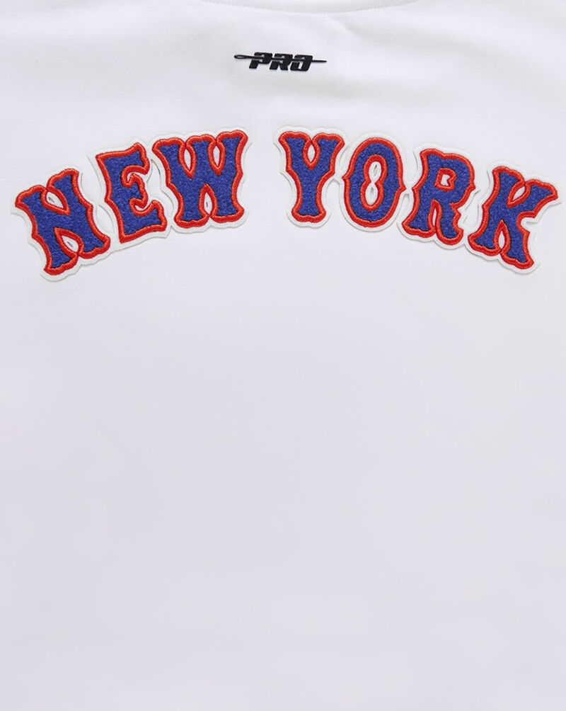 PRO STANDARD New York Mets Classic Boxy Tee LNMA34576-WHT White 2