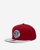 Brooklyn Nets Cardinal Red 2 Tone Snapback