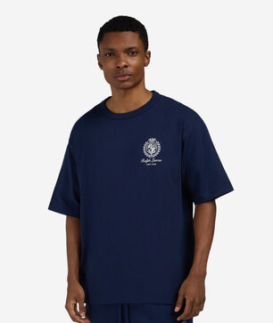 Jersey Knit RL Script Graphic T-Shirt