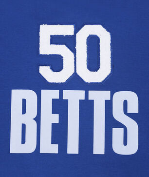 Los Angeles Dodgers Mookie Betts #50 Classic Double Knit Pull Over Hoodie