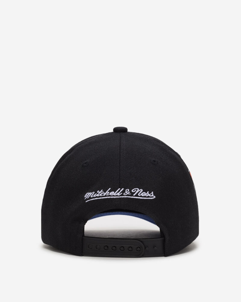 Mitchell  Ness New York Knicks Hyper Type Pro Crown Snapback Hat HP10412-NYKBLCK Black 3