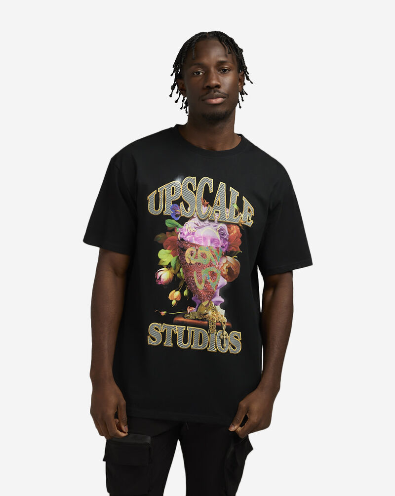 Upscale Bling Bust Tee MTUS223-00007 Black 1