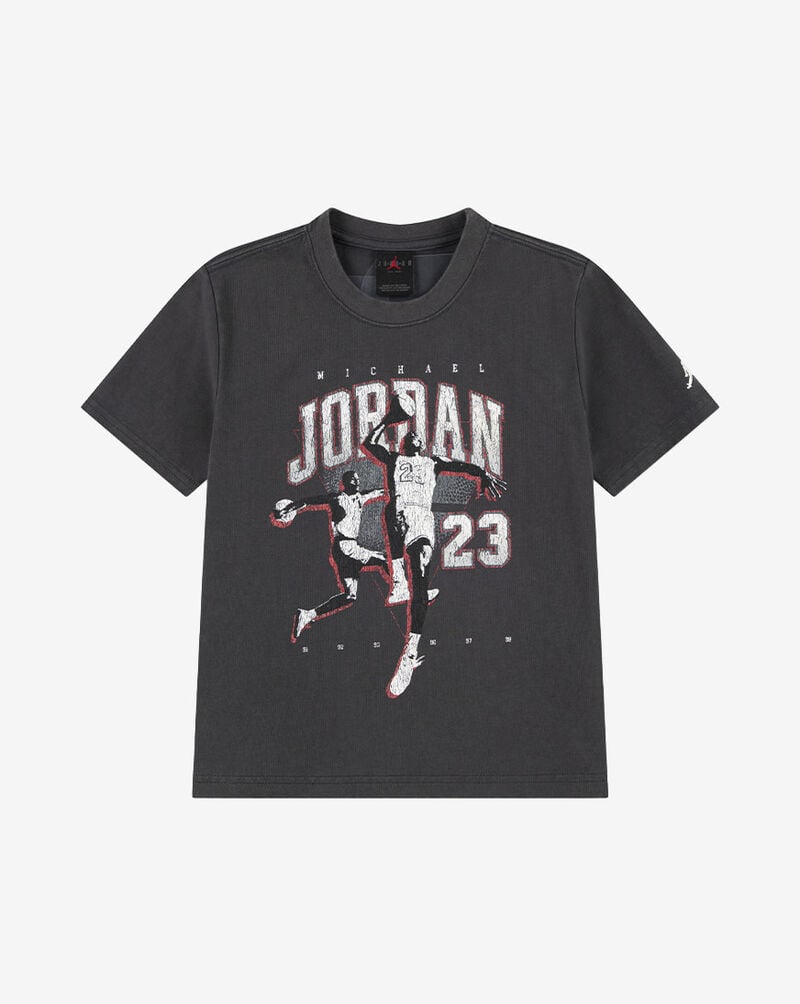 Jordan Little Kids' Varsity Split T-Shirt 85F157-G0T Grey 1