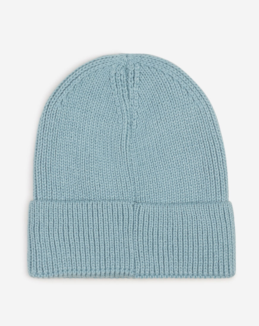 Shop The North Face TNF Logo Box Cuffed Beanie NF0A8CHE-DOU blue