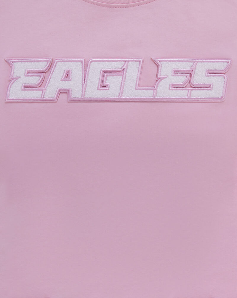 PRO STANDARD Philadelphia Eagles Classic Chenille Tee FPE1410195-PNK Pink 2