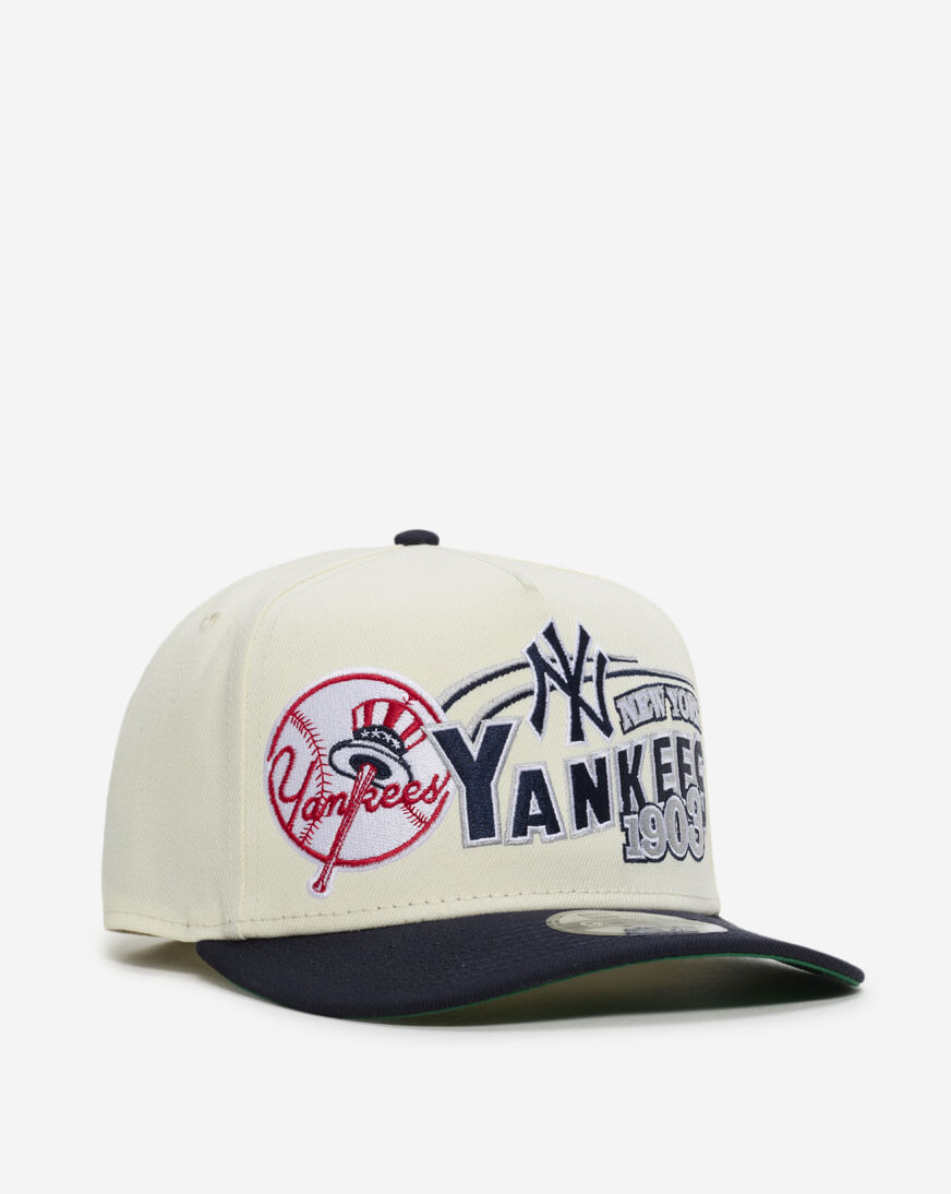 Shop New Era 9Fifty New York Yankees Classic A-Frame Snapback Hat
