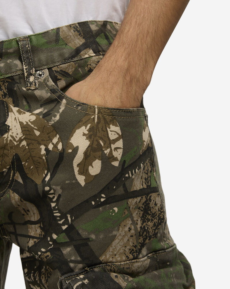 Decibel Camo Stacked Cargo Pocket Pant JP24744SNZ-CAM Green 3