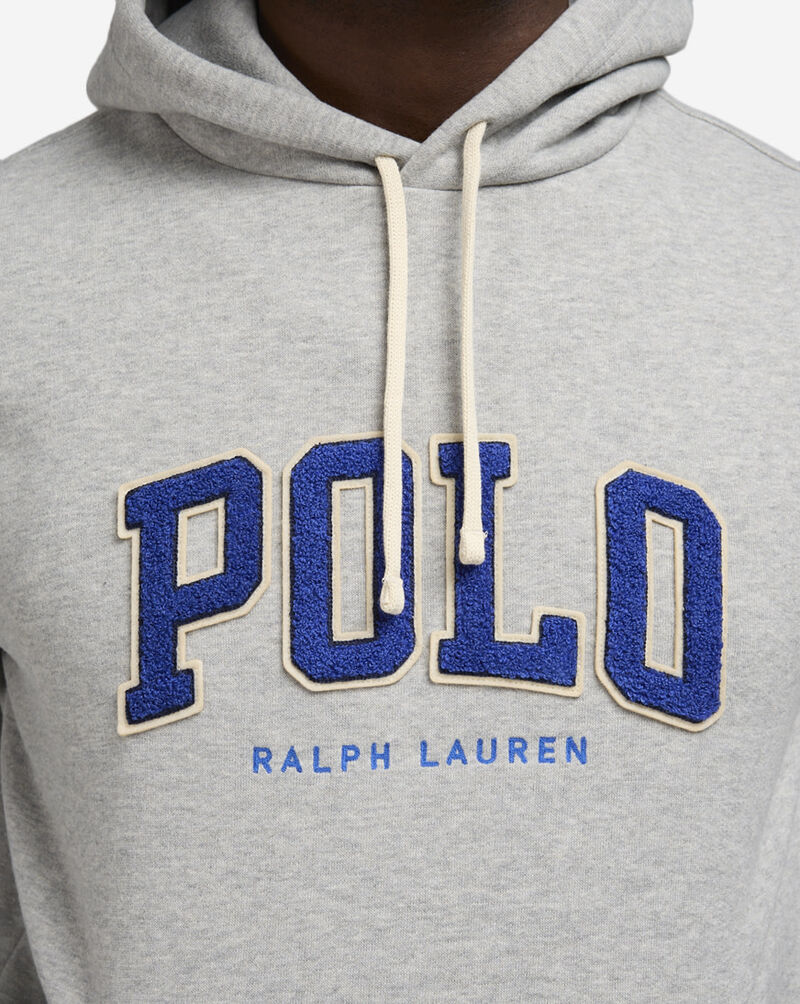 Polo Ralph Lauren Graphic Chenille Polo Logo hoodie 710959017005-GRY Grey 3